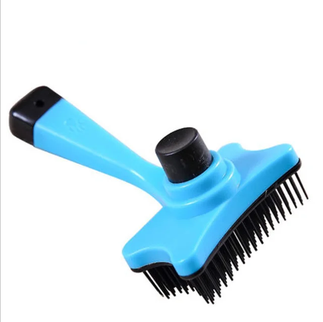Pet products dog comb cat comb Blue - Shop at LoveMi