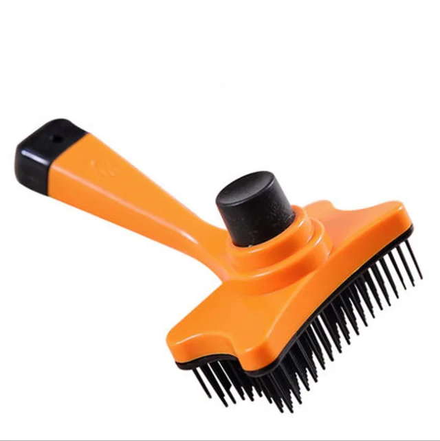 Pet products dog comb cat comb Orange - Shop at LoveMi