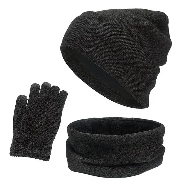 Touch screen gloves - Heather Grey