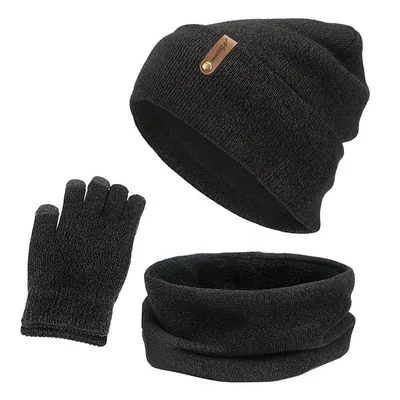 Touch screen gloves Hemp Ash Leather Label - Shop at LoveMi