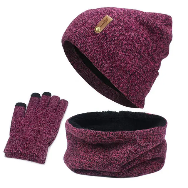 Touch screen gloves - Rose