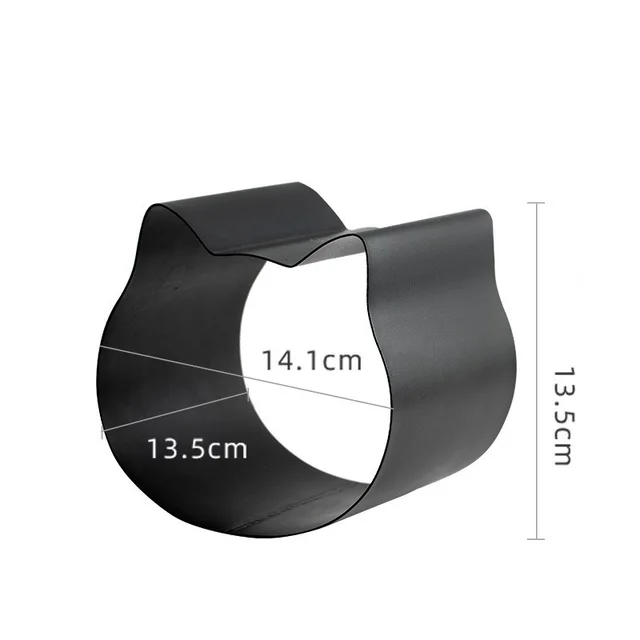 Cat toast mould - Black L