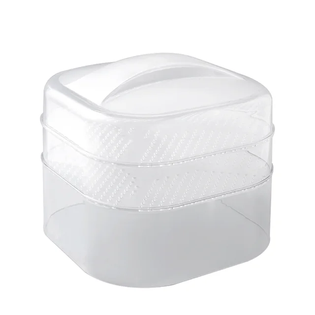 Household dust-proof dining table warm rice cover - Three Layers
