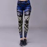 BARBOK Sports Leggings Yoga Pants Leggins Women Fitness Sportswear Gym Leggings Soft Flexible Running Exercise Workout Clothing - S-7