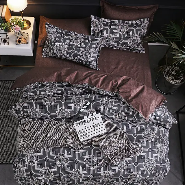 Home textile hot-selling four-piece bedding - 9 Style