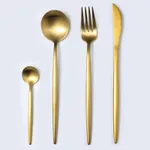 Cutlery spoon set - Gold B