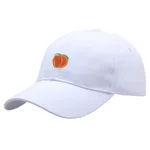 Men's Embroidered Peach Daddy Hat - Red