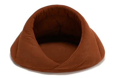 Deep sleep Teddy pet nest fleece kennel mat pet cage four seasons nest factory cross border dedicated Camel - Shop at LoveMi