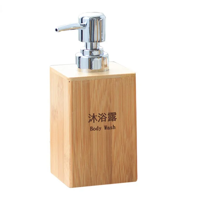 Wooden lotion bottle - 3Style