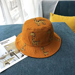 Sunshade fisherman hat - Orange - View 1