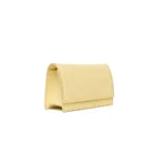 Wild solid color small square bag - Yellow