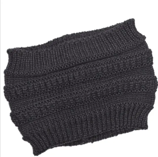 Winter Ear Protection Ladies Knitted Headband - Coffee