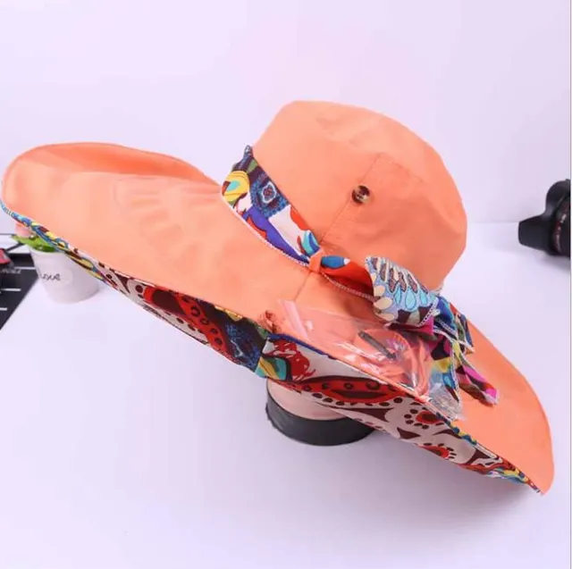 Dalat visor beach hat - Orange