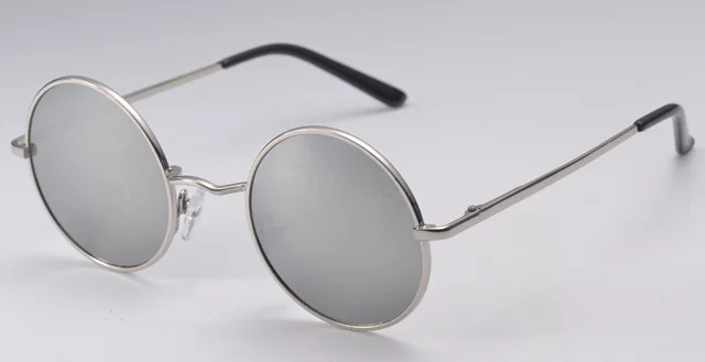 Vintage round frame sunglasses Silver - Shop at LoveMi