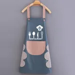 Waterproof fashion apron - Blue