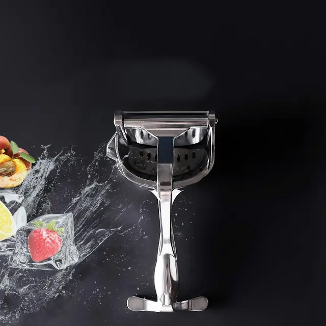 Aluminum alloy manual juicer - Silver2Pc