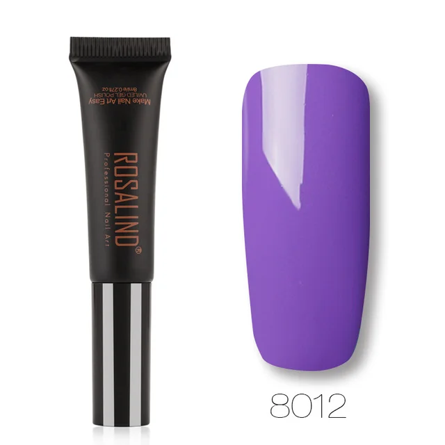Solid color hose speed brush UV nail glue - Rg8012