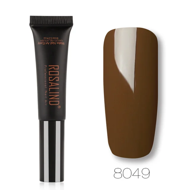 Solid color hose speed brush UV nail glue - Rg8049