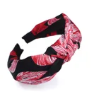 Simple Wide-Sided Knotted Face Wash Headband - 7Colour