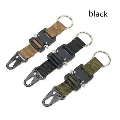 Nylon webbing hook buckle Black - Shop at LoveMi