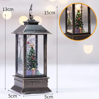 Christmas Simulation LED Flame Small Oil Lamp Tree - Shop at LoveMi