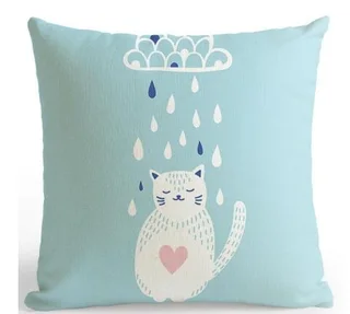Be Happy Bear Cushion Cover - 30X50Cmc