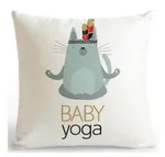 Be Happy Bear Cushion Cover - 45X45Cmg