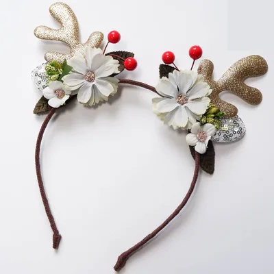 Christmas hair accessories Snow Antlers - Shop at LoveMi