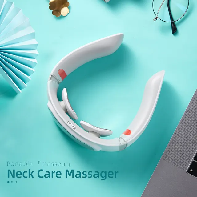 Neck Care Massager - Grey White