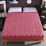 Solid color zipper bedspread - Pink