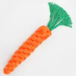 Vocal Animal Plush for Pet Dog Molar Teeth Cleaning Training - Radish