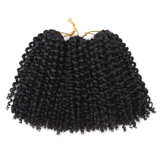 Crochet hair extension wig Black - Shop at LoveMi