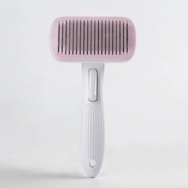 Pet hair removal comb Pink - Shop at LoveMi