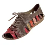Roman style foreign trade lace-up flat sandals - Color-41