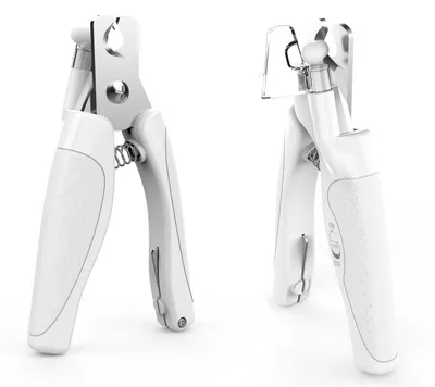 Pet nail clippers with LED light White - Shop at LoveMi