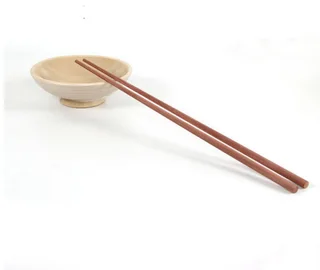 Unpainted and wax-free wooden chopsticks - Red Sandalwood 42Cm