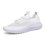 Spring breathable mesh shoes - White
