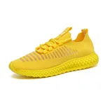 Spring breathable mesh shoes - Yellow