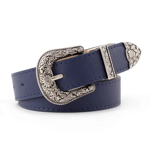 Pin buckle belt - Green