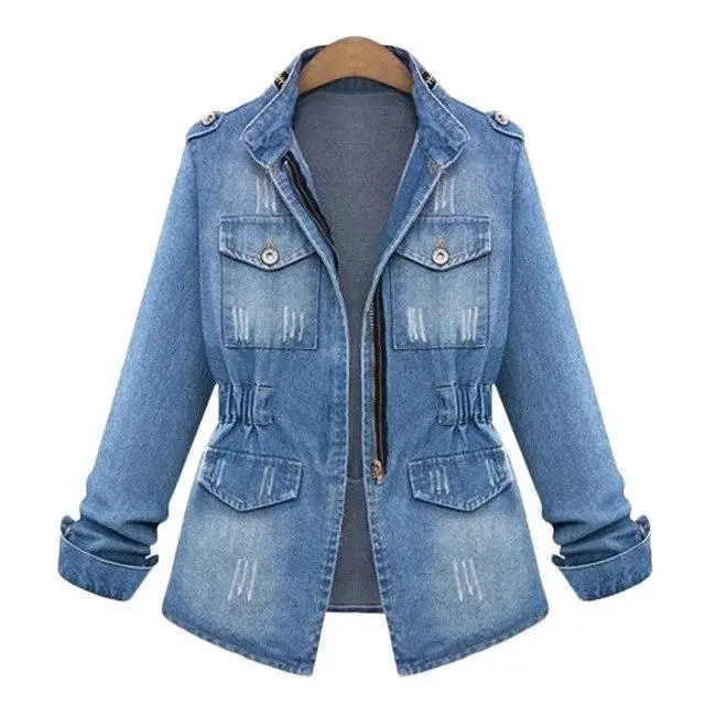 Women Denim Jacket Blue - Shop at LoveMi