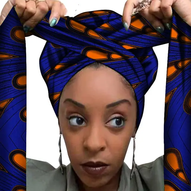 African printed hair accessories - 20Color