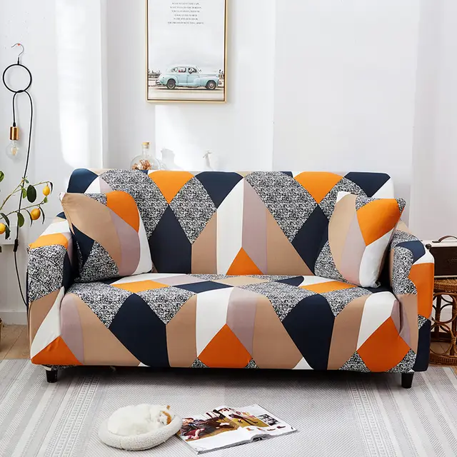 Elastic non slip full cover sofa cover 1Color - Shop at LoveMi