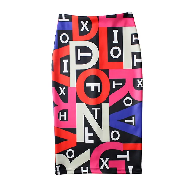 European And American Style Wrapped Hip Skirt Ladies Mid Skirt - Color
