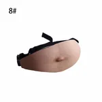 Funny Round Belly Fanny Pack - 3D Realistic Body Print Waist Bag