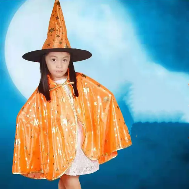 Halloween Cloak Set - Orange