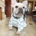Dog clothes Neck circumference - White