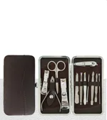 Stainless steel nail scissors 12-piece set - Stone Pattern