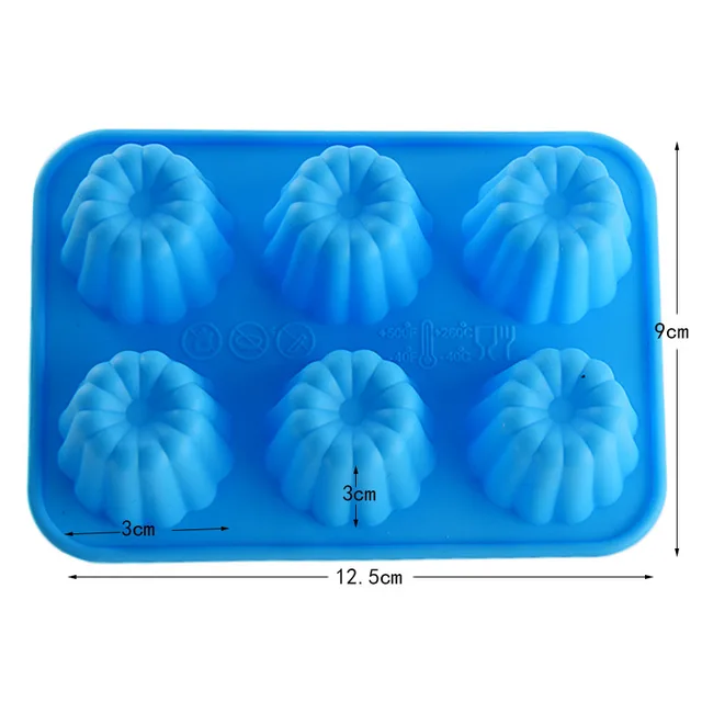 Cake baking mould - Blue