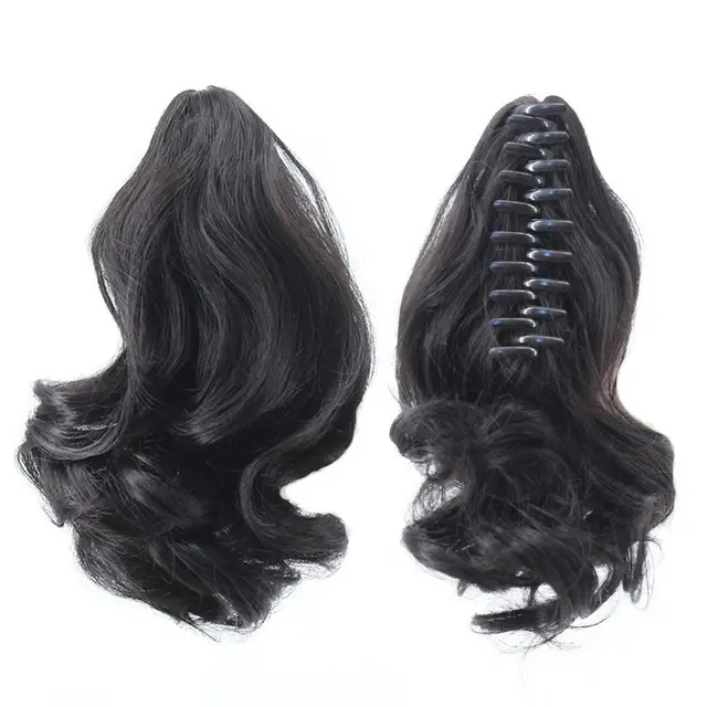 Paw clip wig ponytail - Black