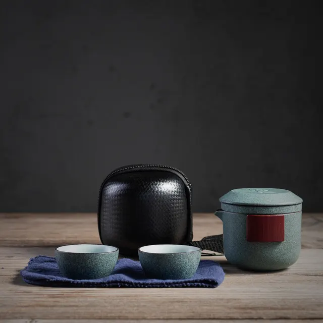 Portable portable teapot - Green